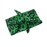 Green Pin Up Tie Up Headband