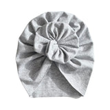 Grey Newborn Baby Girl Hat Shower Gift