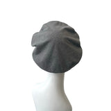 Grey Cotton Beret