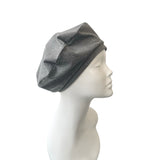 Grey Cotton Beret