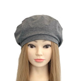 Grey Cotton Beret