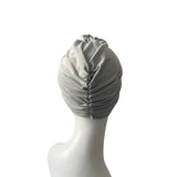 Grey Knot Hair Turban