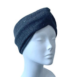 Grey Speckled Knit Autumn Ear Warmer ireland