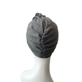 Grey Women's Cotton Turban