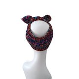 Stylish Plisse Floral Headband
