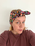 Colourful Autumn Bow Headband
