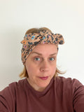 Colourful Leopard Bow Headband