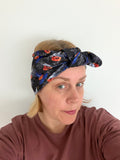 Prettied Halloween Bow Headband