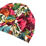 Colourful Stretchy Jersey Bow Turban