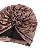 Rose Gold Chain Knot Turban