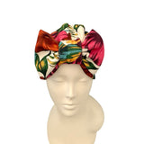 Colourful Stretchy Jersey Bow Turban
