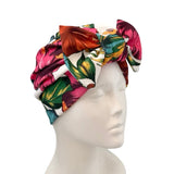 Colourful Stretchy Jersey Bow Turban