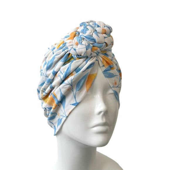 Large Handmade Knotted Hair Loss Turban