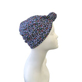 Lavender Cheetah Print Swim Turban