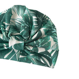 Leaf Print Head Wrap