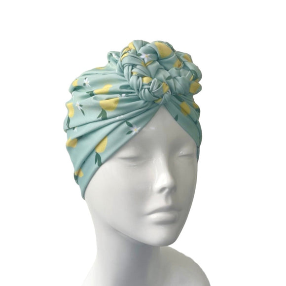 Lemon UPF 50 Turban Head Scarf