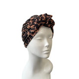 Leopard Soft Jersey Head Wrap