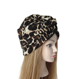Leopard and Black Wired Headband