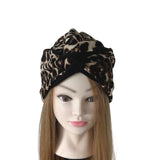 Leopard and Black Wired Headband