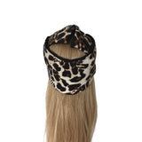Leopard and Black Wired Headband