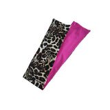 Leopard and Pink Wired Headband