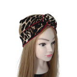 Leopard and Red Wired Headband