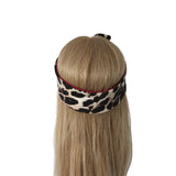 Leopard and Red Wired Headband