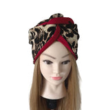 Leopard and Red Wired Headband