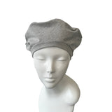 Light Grey Jersey Beret