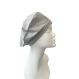 Light Grey Jersey Beret
