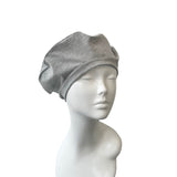 Light Grey Jersey Beret