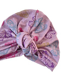 Lilac Printed Turban