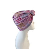 Lilac Printed Turban