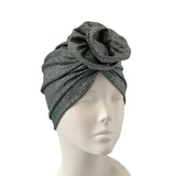 Metallic Turban Hat