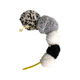 Monochrome Pompom Festival Headband Crown