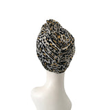 Ombre Leopard Turban