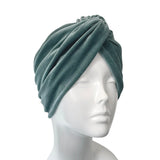 Pastel Mint Soft Elastic Velvet Turban Hat ireland