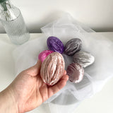 Pastel Velvet Easter Eggs