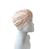 Pink Summer Lace Turban 