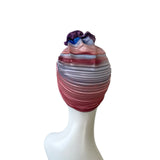 Plisse Turban Hat