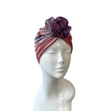 Plisse Turban Hat