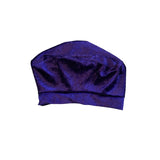 Purple Slouchy Velvet Beret
