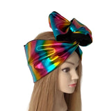 Rainbow Foil Wired Headband