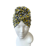 Black Yellow Ready Wear Turban
