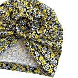 Black Yellow Ready Wear Turban