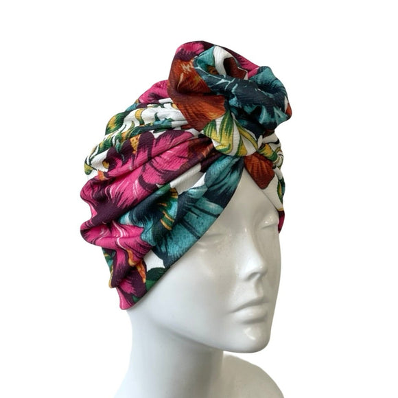 Retro Rosette Turban