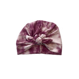 Ribbed Jersey Bow Turban