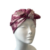 Ribbed Jersey Bow Turban