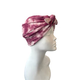 Ribbed Jersey Bow Turban