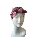 Ribbed Jersey Bow Turban